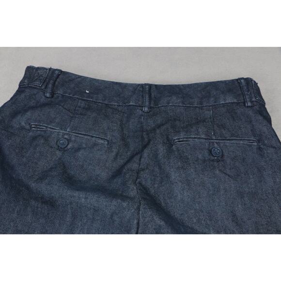 Express Design Studio “Editor” Denim Bermuda Shorts Dark Wash  Size 0 - Picture 11 of 13